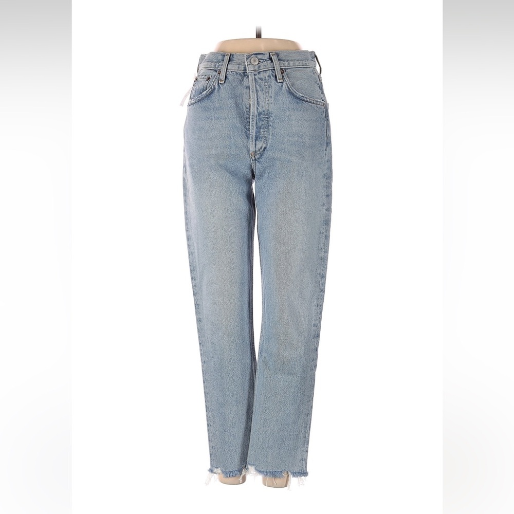 AGOLDE Riley crop high rise straight leg jeans size 23